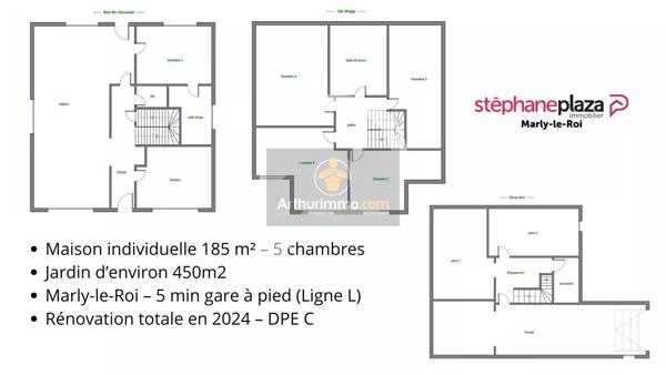 Vente                                                      Maison
                        
                     8 pièces                      185 m2                     à Marly-le-Roi