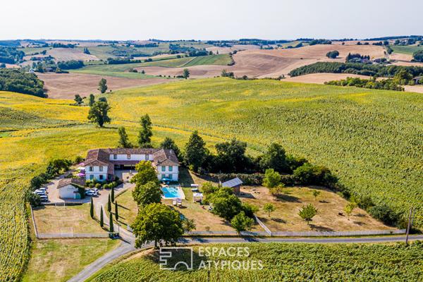 Domaine de caractère dédié à l’accueil, au coeur de la campagne