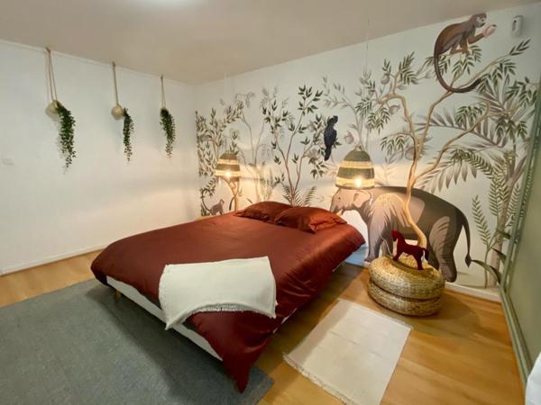 RUE DES VILLAS T3 MEUBLE SUR COUR