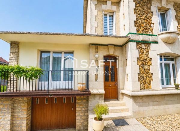 Maison bourgeoise T5 pleine de charme avec fort potentiel – axe Reims Laon