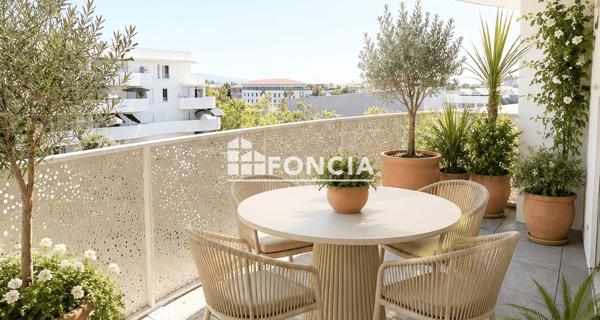 À vendre Appartement 2 pièces 44 m² - Mandelieu-la-napoule 06210