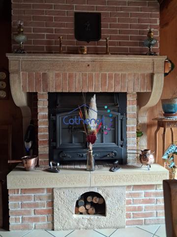 Maison ancienne en pierre avec dépendances et terrain