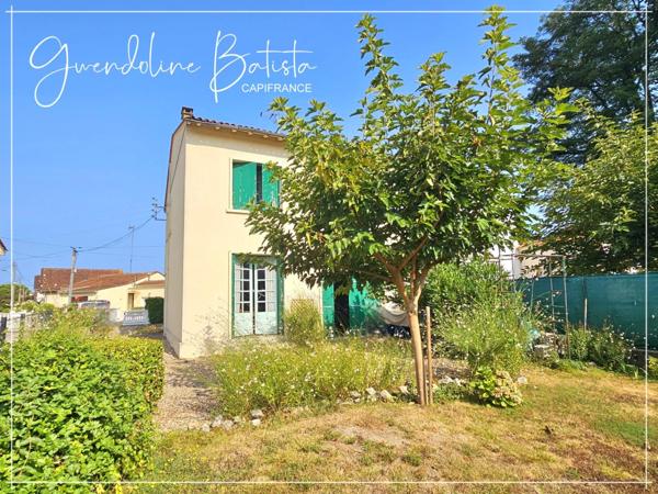 Maison Mitoyenne 95m² - 3 Chambres - Terrain 338m2 - Rive Droite Bergerac