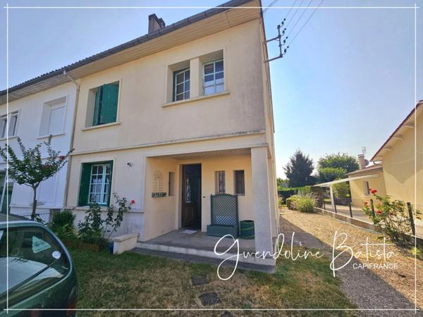 Maison Mitoyenne 95m² - 3 Chambres - Terrain 338m2 - Rive Droite Bergerac