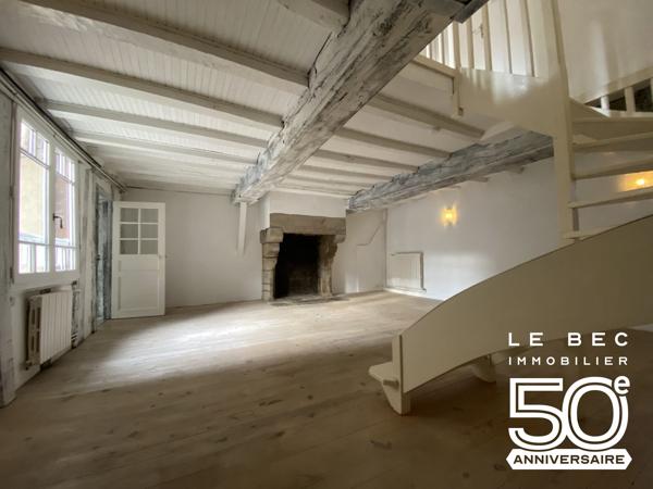 A louer T3 en duplex dans le centre historique de Vannes
