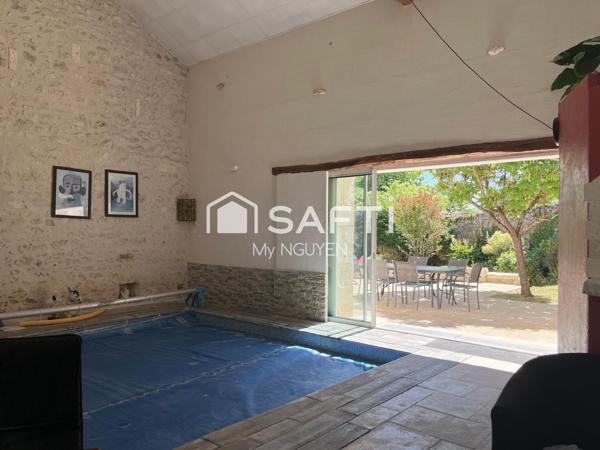 Maison charentaise rénovée, 25mn gare Angoulême