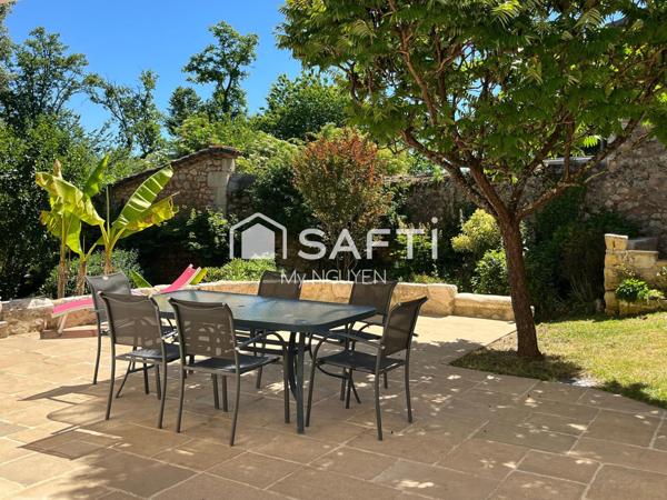 Maison charentaise rénovée, 25mn gare Angoulême