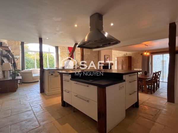 Maison charentaise rénovée, 25mn gare Angoulême