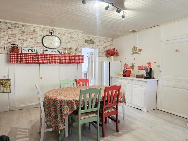 Jolie Maison avec jardin - grange et garage - à vendre 4 pièces CUZORN (Lot-et-Garonne 47)