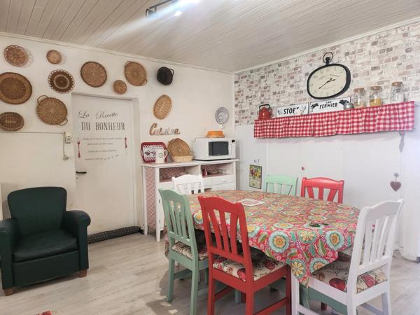Jolie Maison avec jardin - grange et garage - à vendre 4 pièces CUZORN (Lot-et-Garonne 47)
