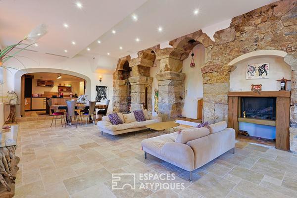 Moulin à huile du XVIIe siècle entièrement rénové