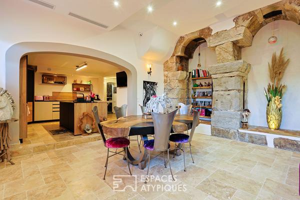 Moulin à huile du XVIIe siècle entièrement rénové