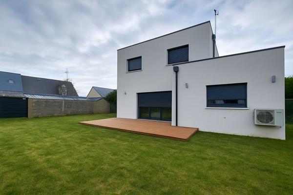 Maison 4 chambres, garage et jardin