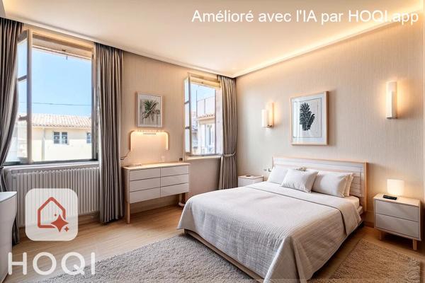 Dernier étage au caractère affirmé – Rue Sainte