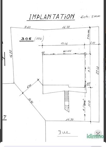 Maison de 259m2 sur 2 niveaux avec 640m2 terrain  Vénissieux (69200)