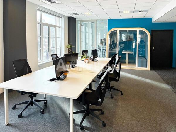 Bureaux à louer à Lille centre dans immeuble rénové lumineux et accessible