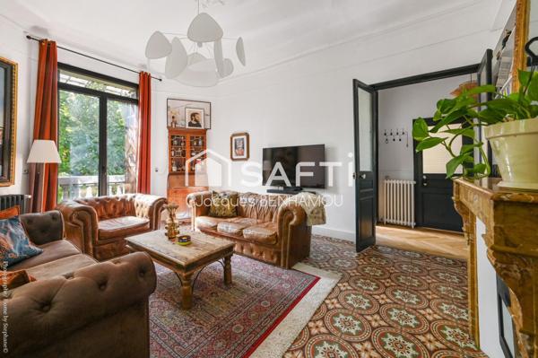 Maison de maître rénovée – 157 m² + T2 indépendant – Jardin & Garage