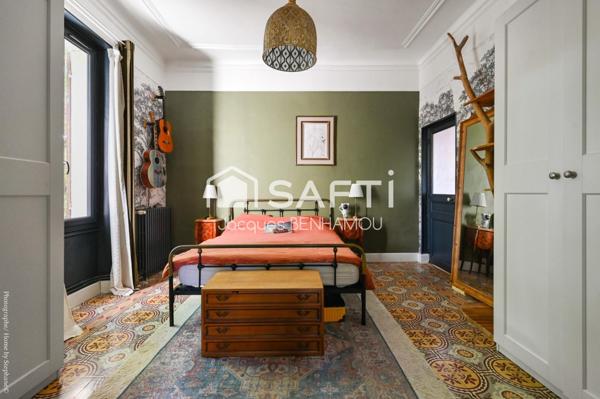 Maison de maître rénovée – 157 m² + T2 indépendant – Jardin & Garage