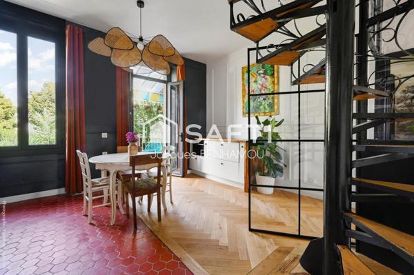 Maison de maître rénovée – 157 m² + T2 indépendant – Jardin & Garage