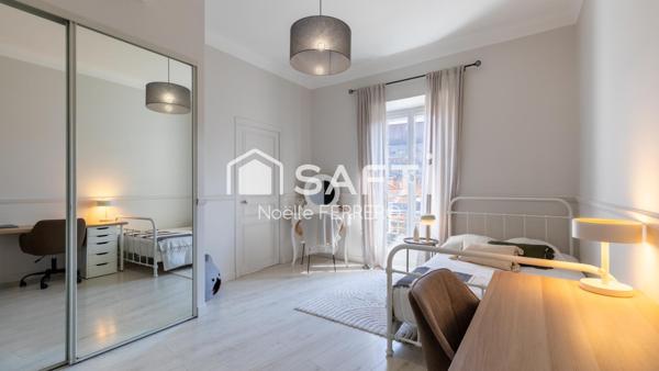 Appartement de caractère 5 pièces cœur de Saint Raphaël