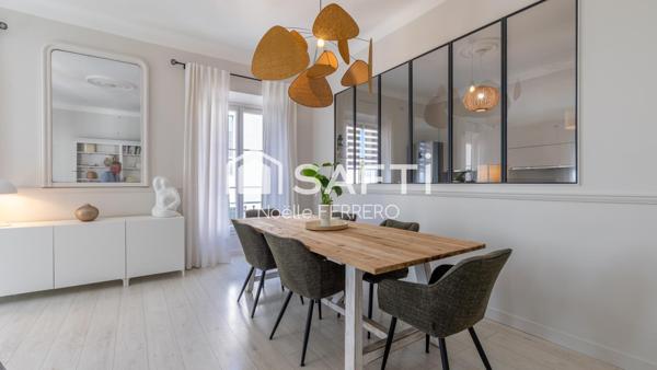 Appartement de caractère 5 pièces cœur de Saint Raphaël