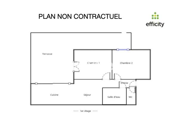 Appartement 3 pièces - 67 m²