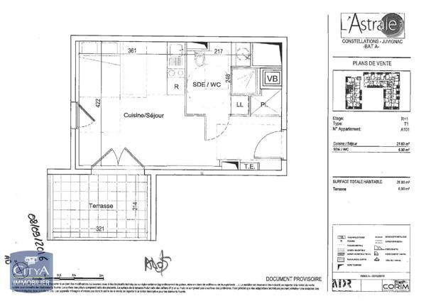 Appartement à louer 1 pièce 26.9m² Juvignac (34990)