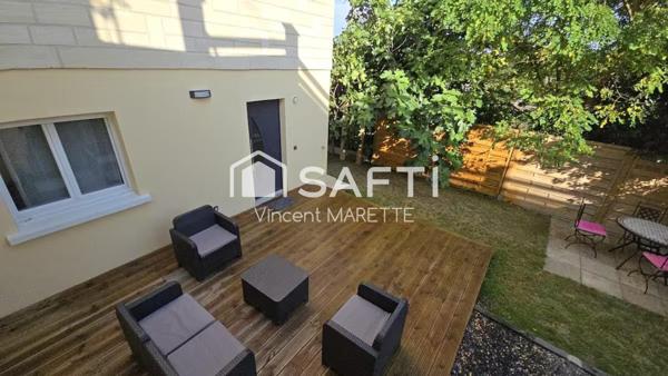 Une terrasse au soleil, trois chambres de bonheur, et toute une vie à imaginer