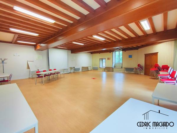 Darcey (21150) Château de 623 m² au cœur de la Côte-d’Or, au sein d’un parc arboré de 2,5 hectares. Actuellement aménagé en b