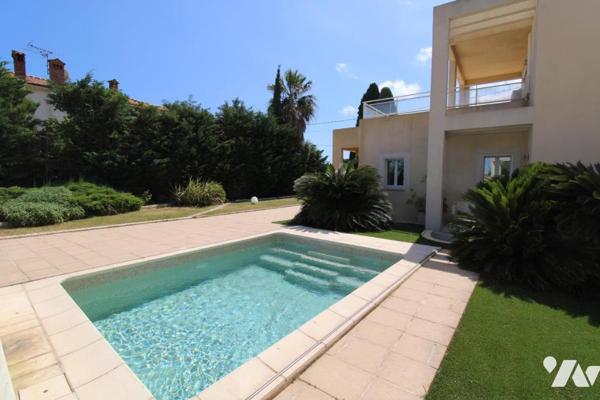 Cagnes/Mer - Villa contemporaine 7P, piscine