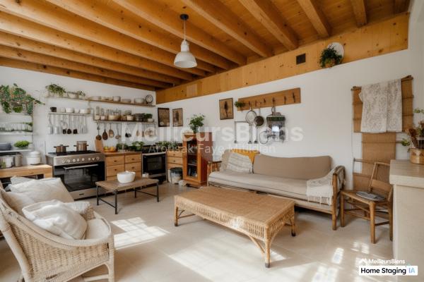 RUEIL MALMAISON - MAISON STYLE LONGERE - 84 M² - 2 CHAMBRES - JARDIN - CUISINE D ETE - TERRAIN 225 M² - CAVE