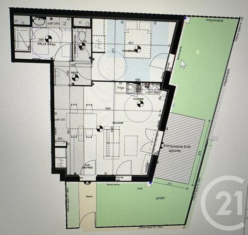Appartement T2 à vendre  2 pièces - 43,17 m2 LA TESTE DE BUCH - 33