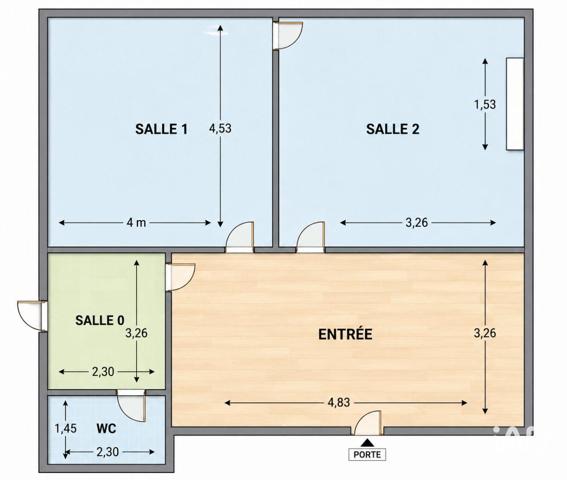 Location boutique/local commercial 66 m² Haguenau