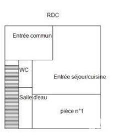 Location studio 26 m² Perpignan