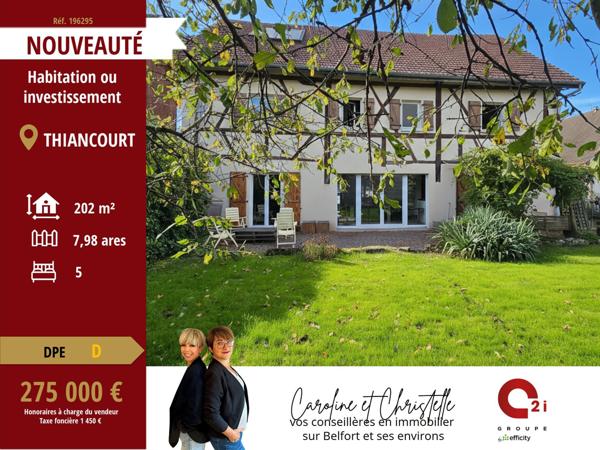 Maison 9 pièces - 202 m²