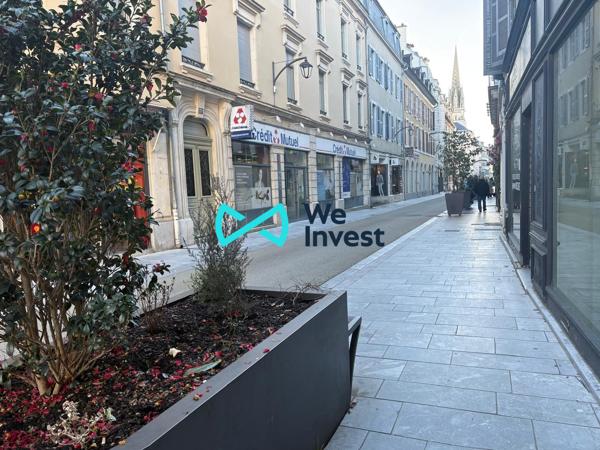 Local commercial de 21m² au c&oelig;ur de Pau