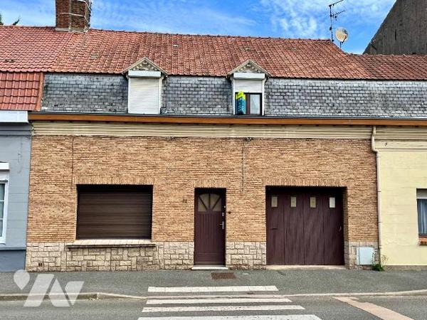 EN EXCLUSIVITE chez votre notaire - Maison 115 m² sh /  DPE D / CENTRE VILLE HAZEBROUCK ( 59190...