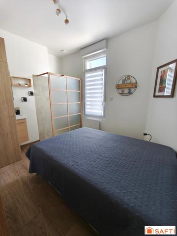 Appartement 24 m² au rez-de-chaussée - 1 chambre - 50 mètres de la plage.