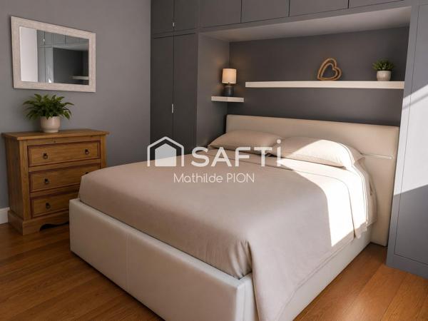 Appartement contemporain dans une maison de charme