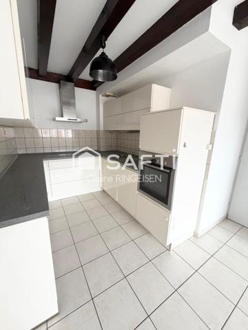 Appartement en duplex de 89m² situé au calme à Sarralbe