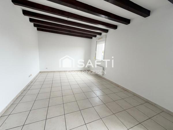 Appartement en duplex de 89m² situé au calme à Sarralbe