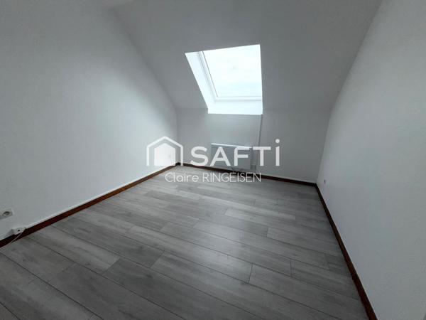 Appartement en duplex de 89m² situé au calme à Sarralbe