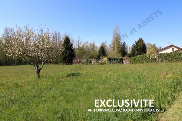Vente Terrain 1000 m2 à La Chapelle-de-la-Tour