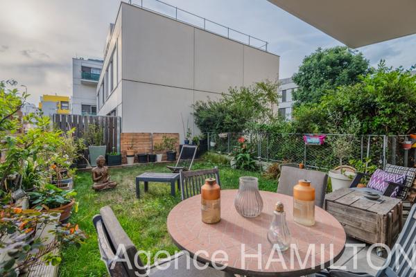 Nanterre université, T4 de 76 m2 avec 50 m2 de jardin/terrasse + parking Nanterre