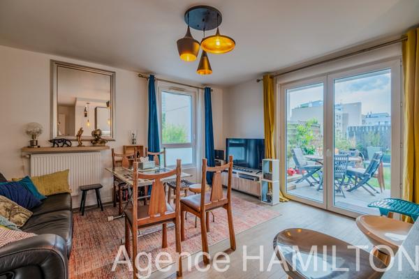 Nanterre université, T4 de 76 m2 avec 50 m2 de jardin/terrasse + parking Nanterre