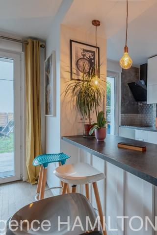 Nanterre université, T4 de 76 m2 avec 50 m2 de jardin/terrasse + parking Nanterre