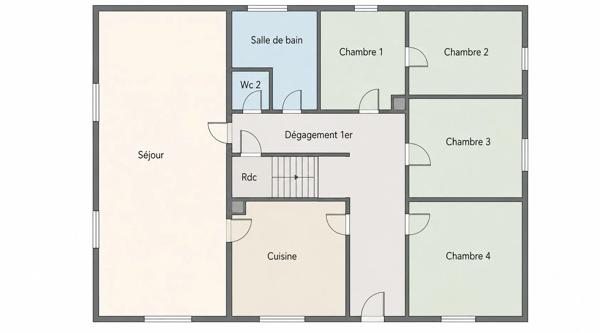 Maison à vendre  8 pièces - 208 m 2   METZ  - 57