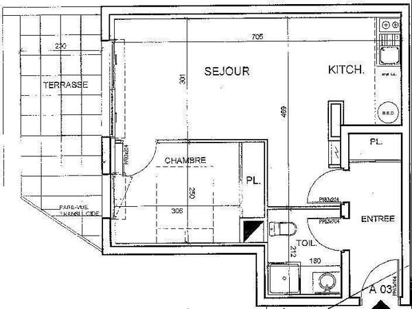 Appartement 2 pièces - 44000 Nantes -  Procé - Monselet