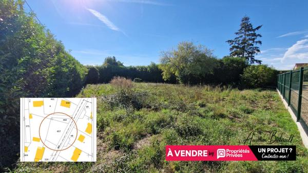 Terrain 801 m2 Saint André de l'Eure