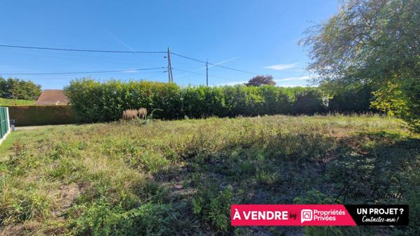 Terrain 801 m2 Saint André de l'Eure